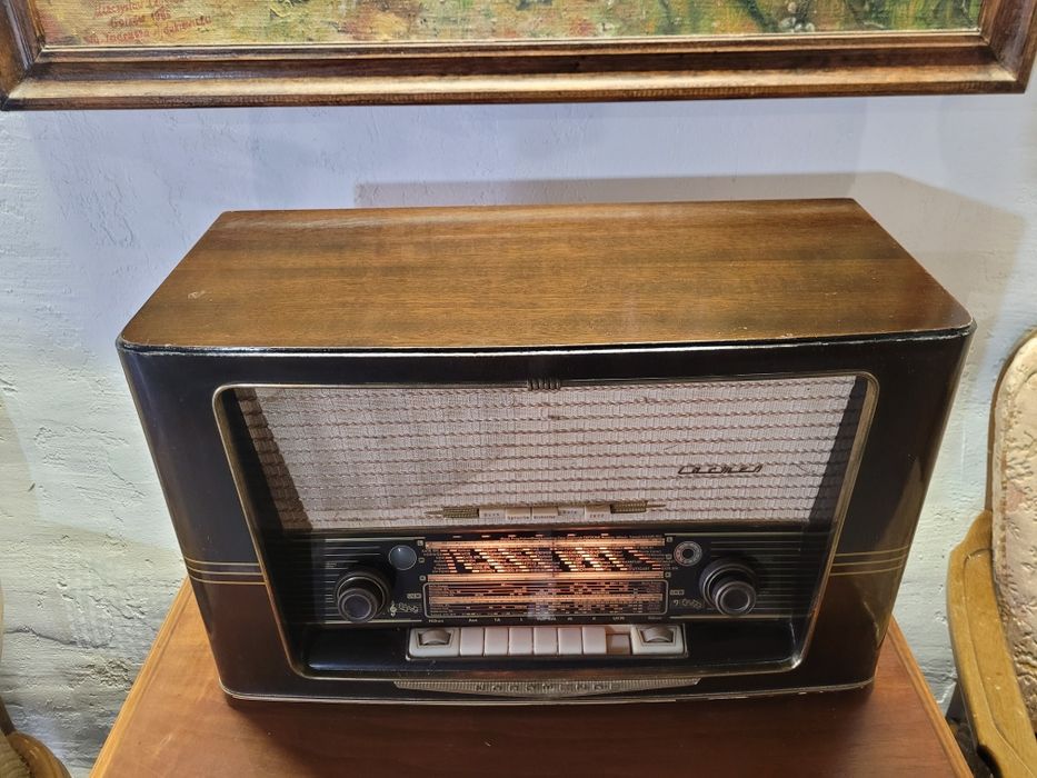 Radio lampowe marki Nord Mende Carmen 57 antyk