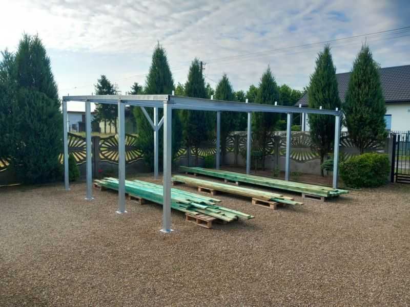 konstrukcja stalowa wiaty