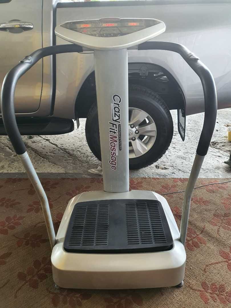 Máquina Vibratória - Massagem - Power Health Crazy Fit  como nova