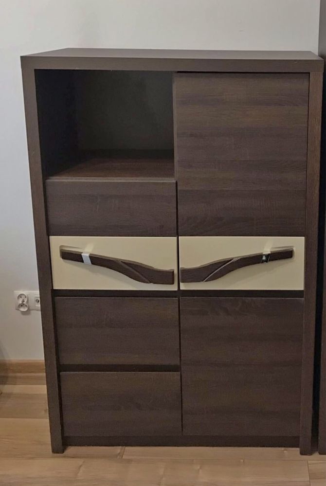 Komoda szafka como brąz wenge