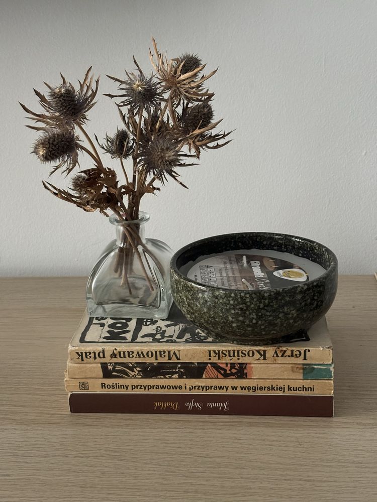 Świeczka świeca boho etno scandi na komary przeciw komarom
