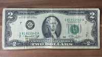 2 долара США 1976р серія G