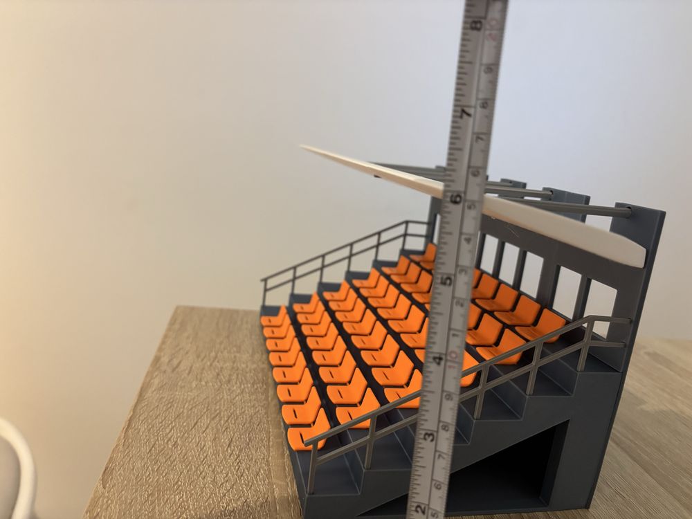 Miniatura bancada escala 1/32