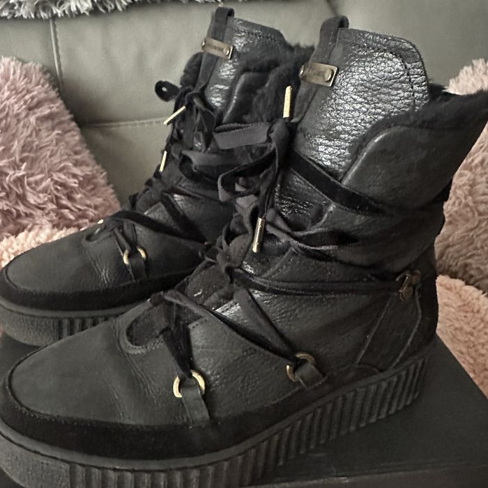 Botki buty sniegowce tommy hilfiger