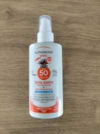 Alphanova bebe SPF 50 Krem z filtrem Filtr Słońce UVA UVB