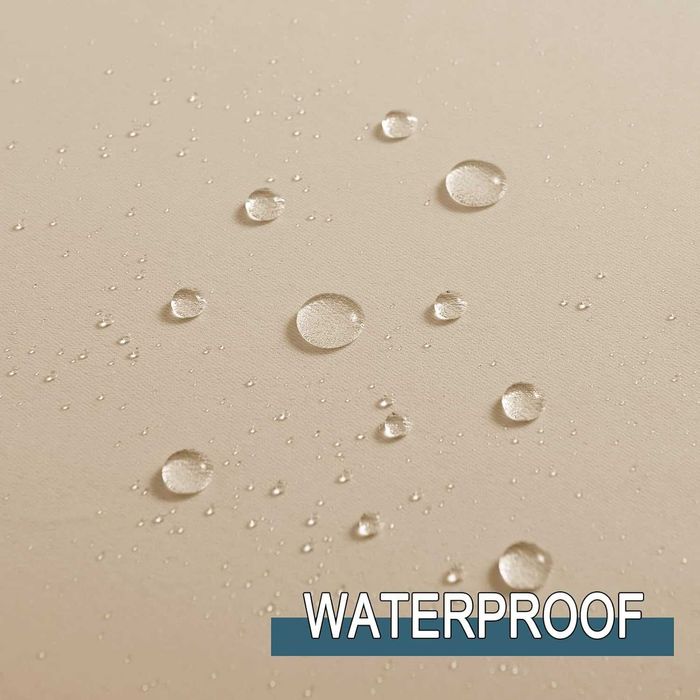 Zasłony zaciemniające Tarasowe kółka 243x132 - BEŻOWE-Pony Dance-2 SZT