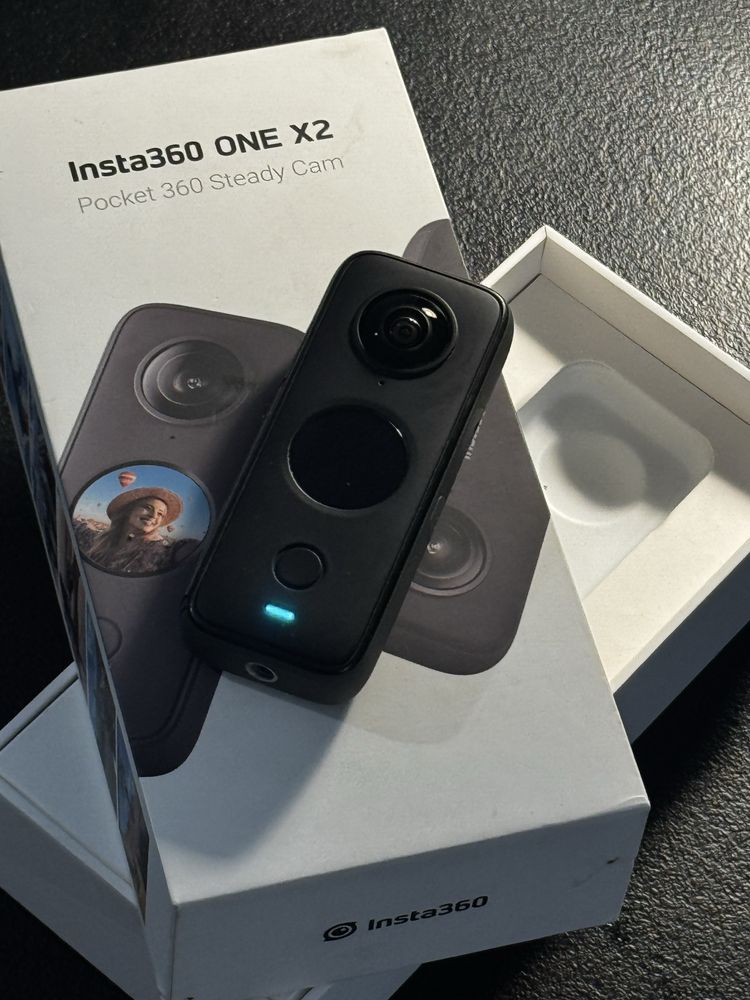 Kamerka Insta360 one X2 - PLUS 3 METRY MEGA EFEKT