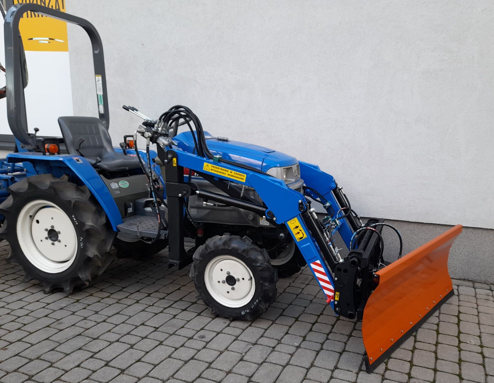 Łyżka hydrauliczna krokodyl na ładowacz tur traktorek kubota iseki