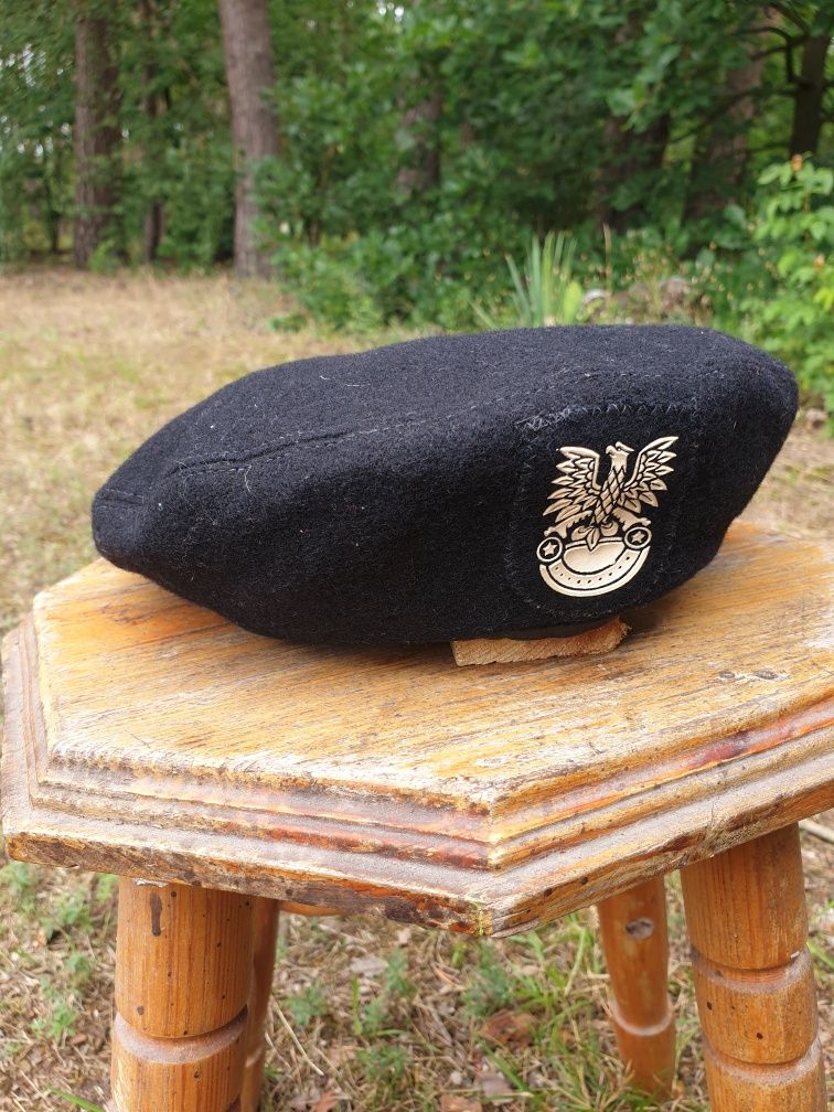 Beret Czołgisty LWP Czarny