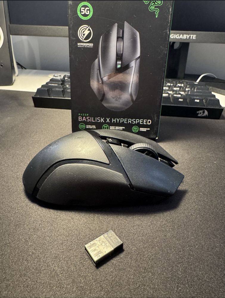 Mysz gamingowa Razer Basilisk x hyperspeed