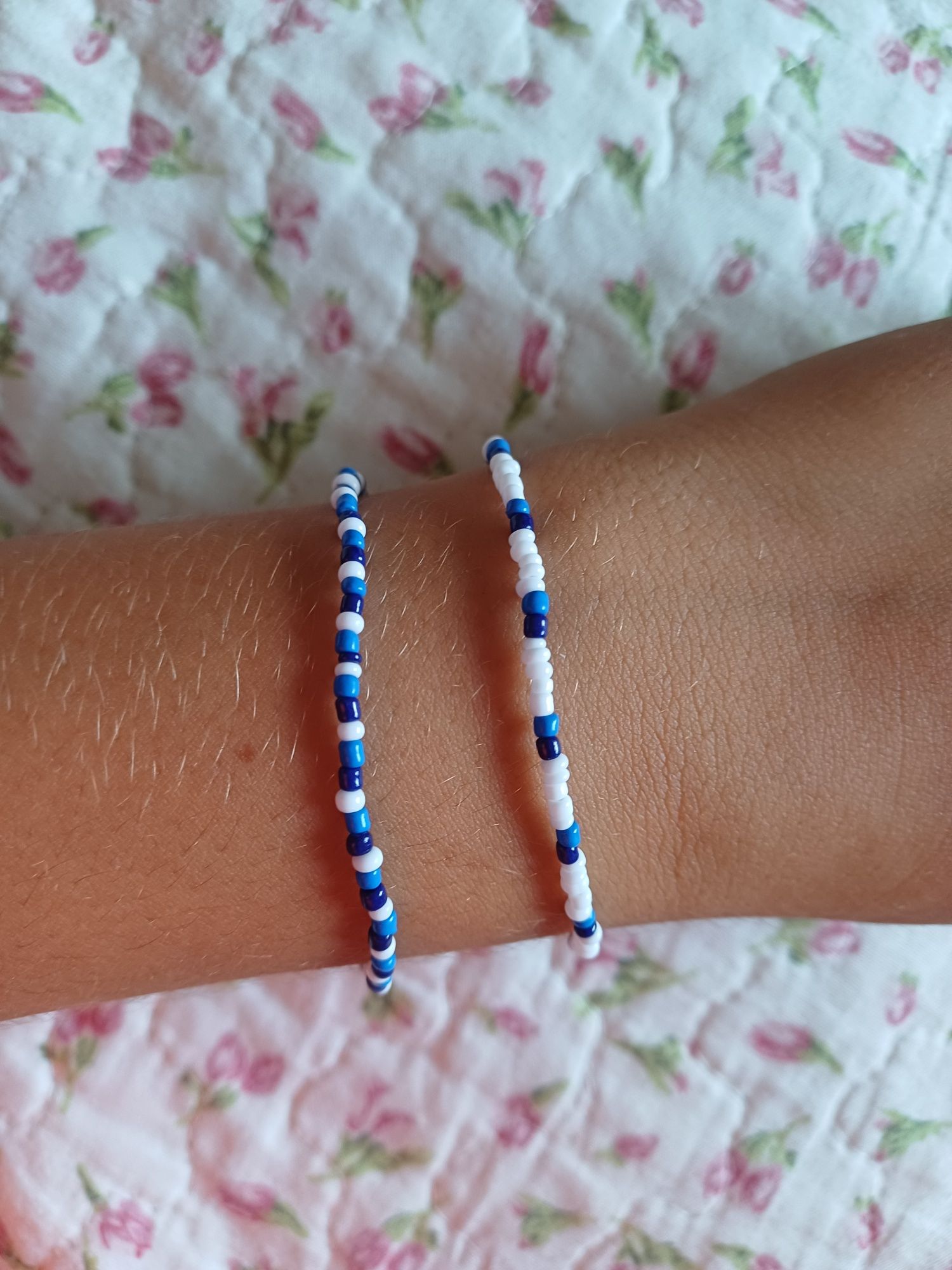 Conjunto 2 pulseiras handmade