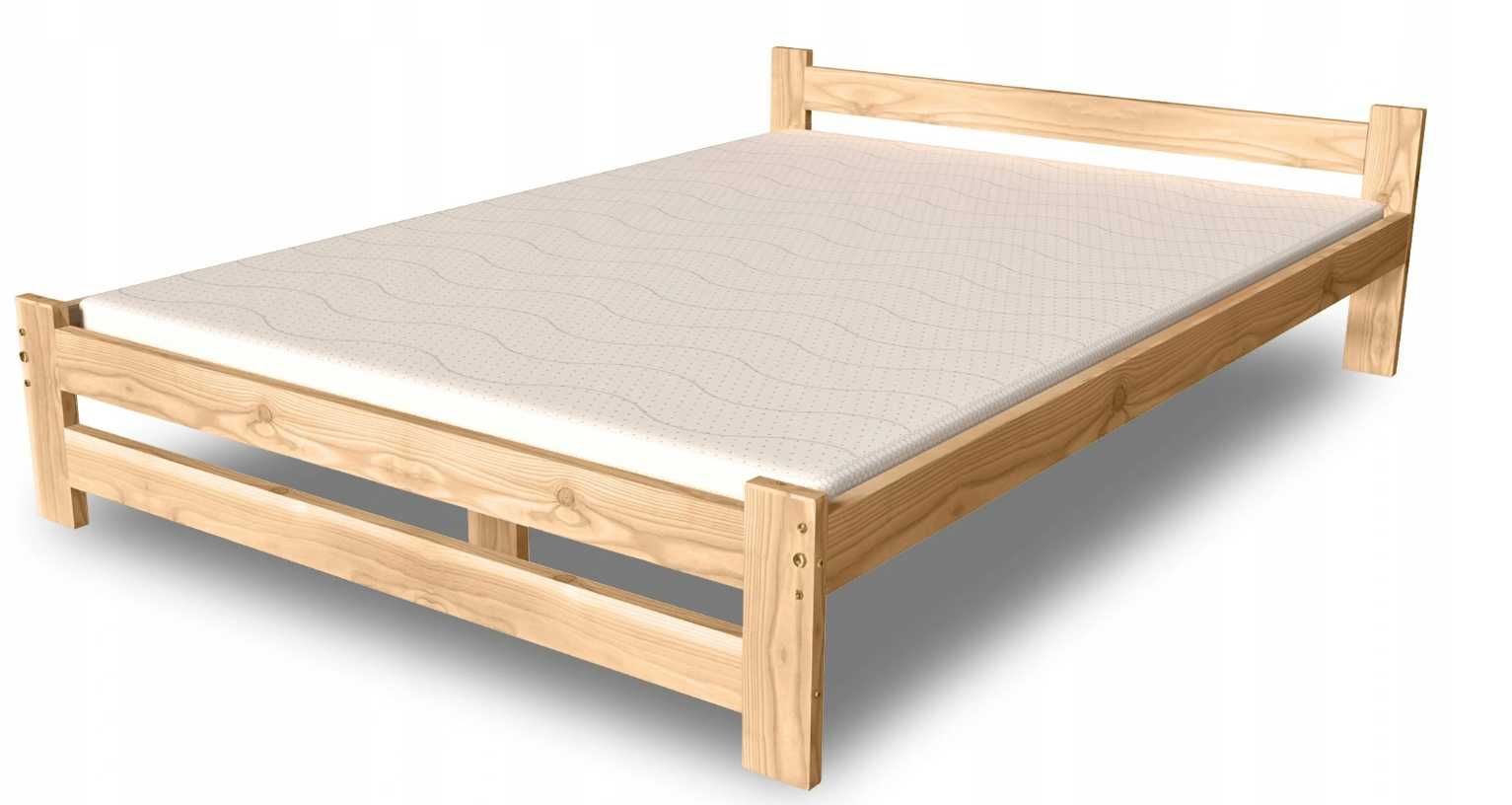 Nowe ŁÓŻKO DREWNIANE 160x200 Sosna Stelaż Producent | *PROMOCJA*