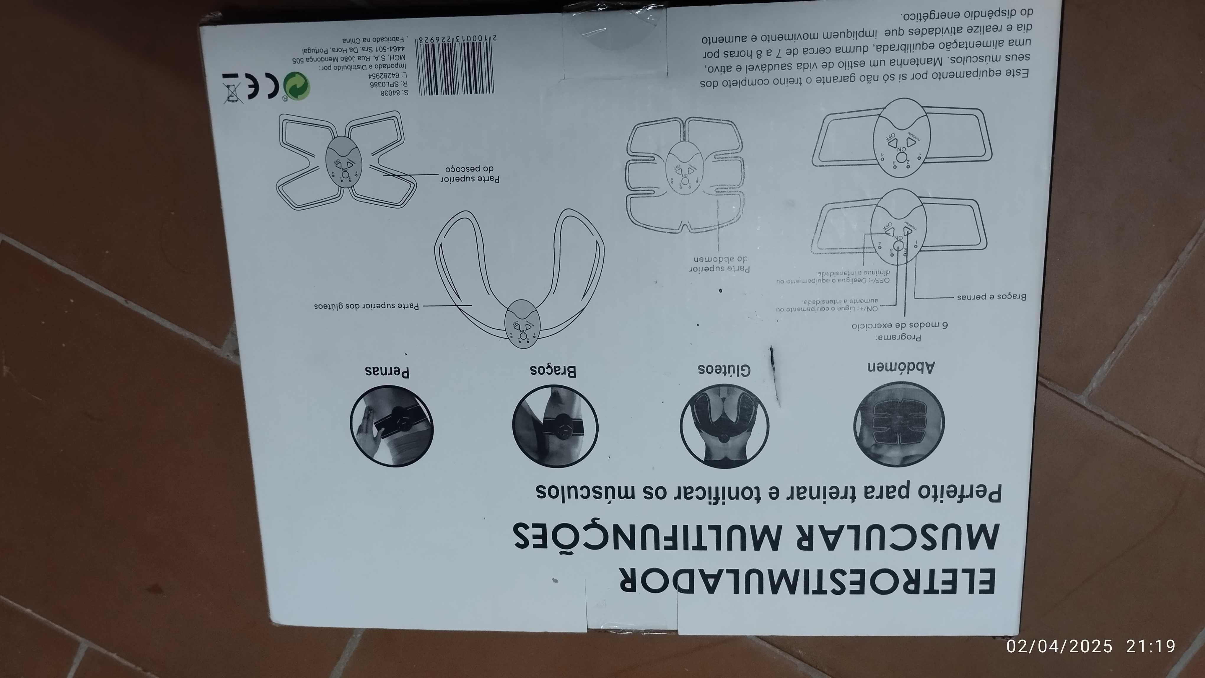 Vendo Eletroestimulador Muscular