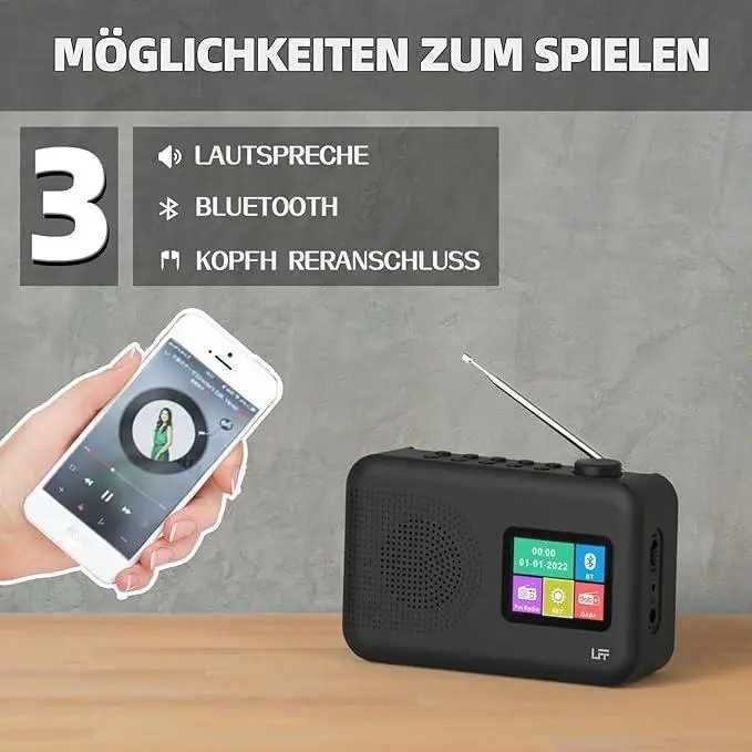 FM Dab Радіо з Bluetooth  LPP Dab+Radio