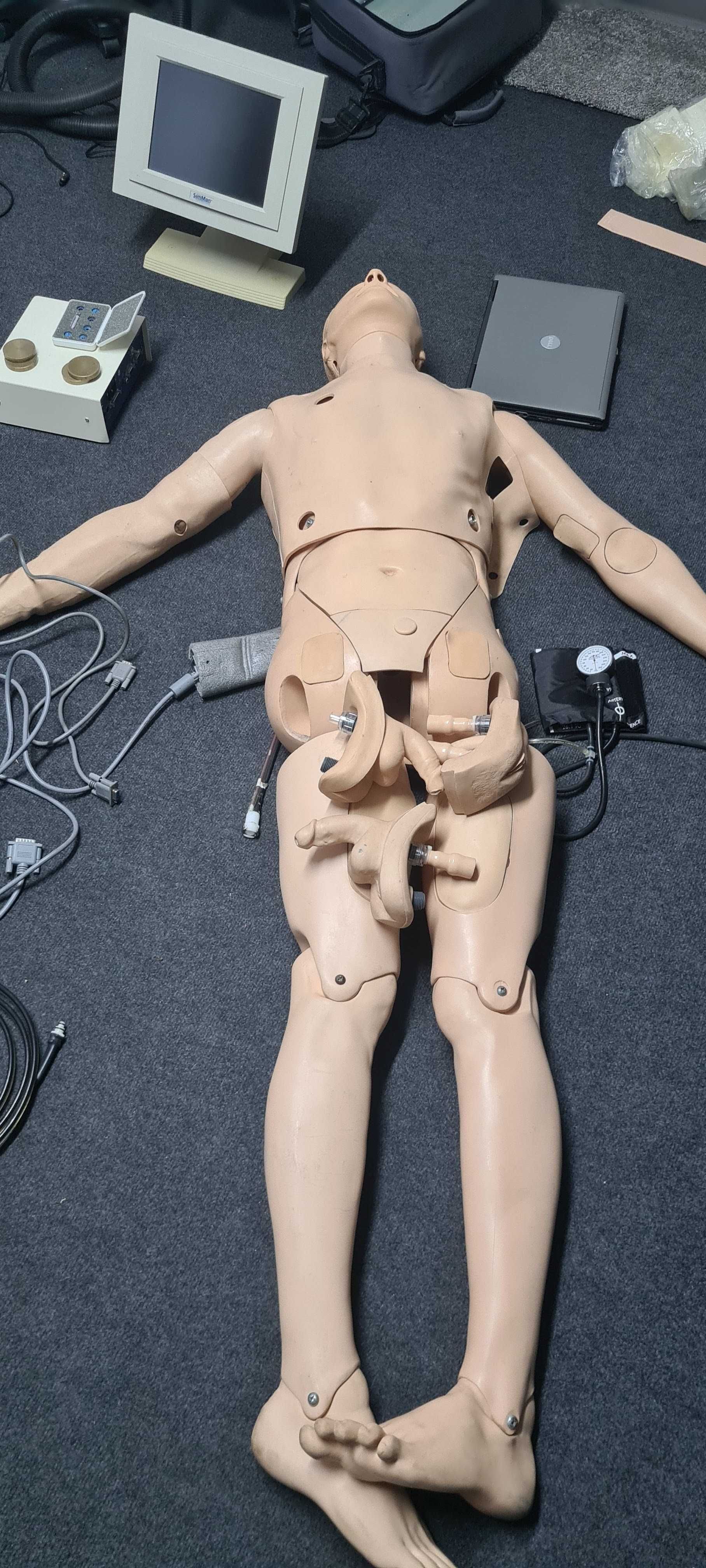 sim man laerdal resuscytacja intubacja defibrylacja