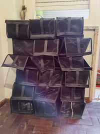18 caixas de arrumação de sapatos ikea