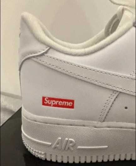 Nike Air Force 1 Low Supreme White  42