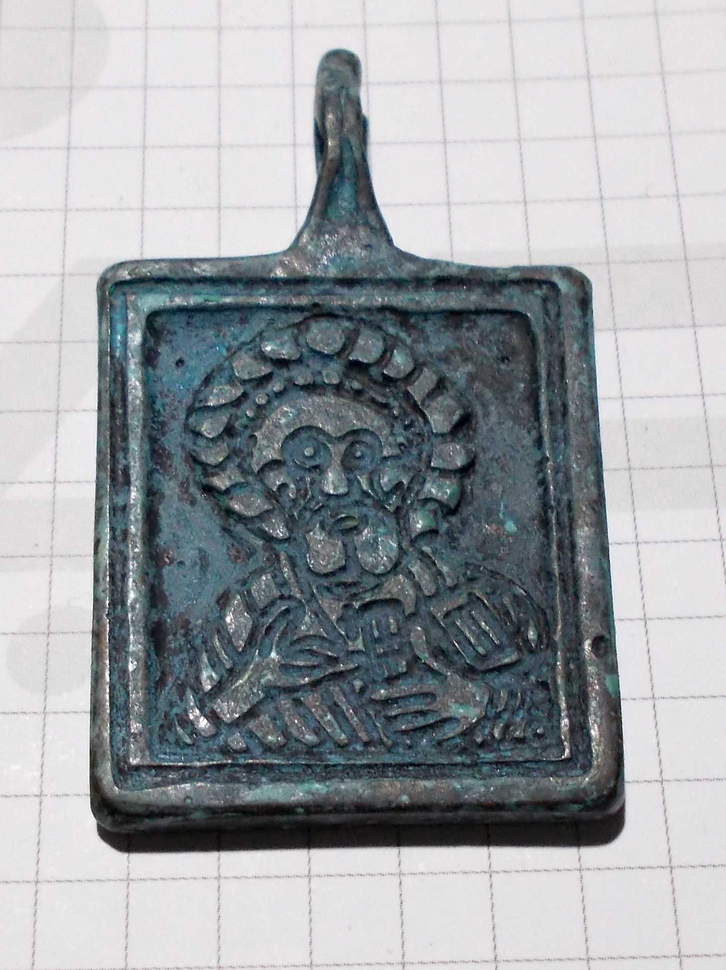 Старовинна- ладанка-ікона. Медальон,Нательная икона КР