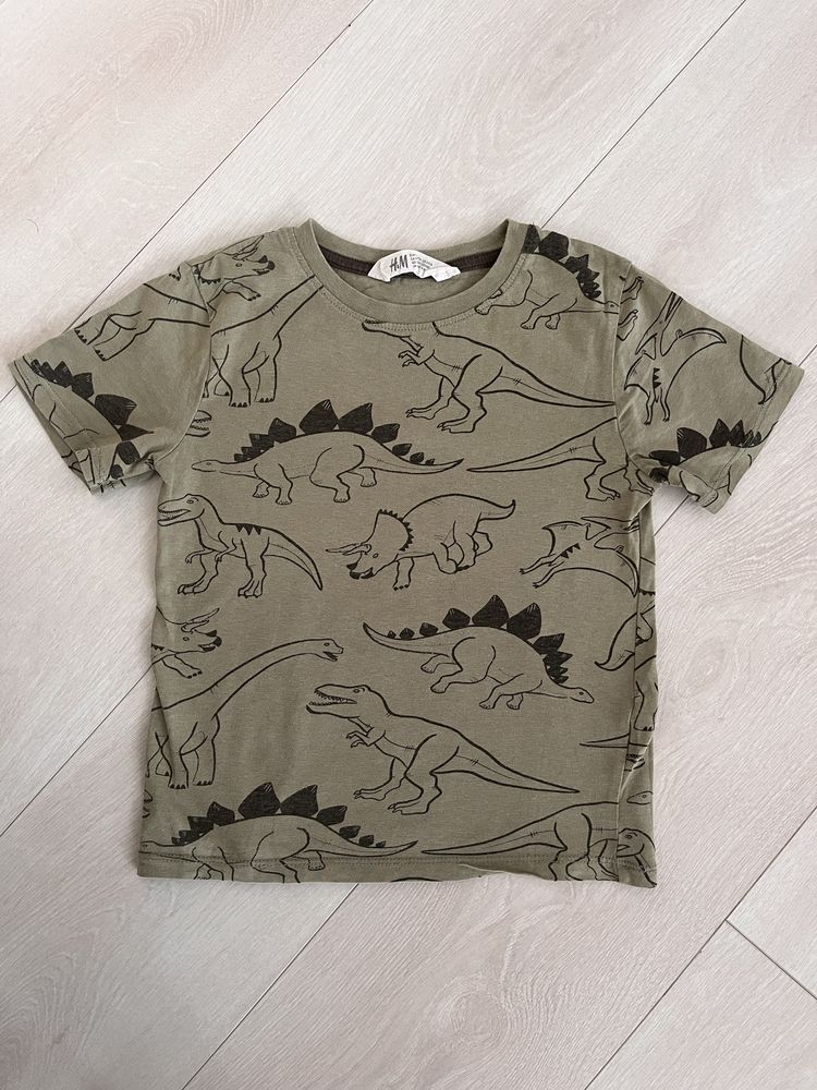 Koszulka H&M z dinozaurami