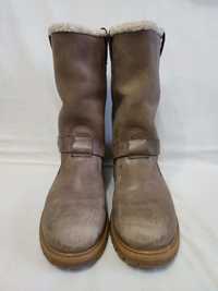Сапоги женские кожаные "Timberland"  Размер 39,5 (26 см)