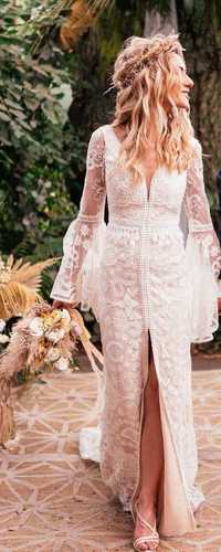 Suknia ślubna BOHO od Dama Couture
