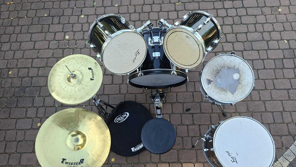 Sprzedam perksuję Ever Play + zestaw talerzy Orion Twister