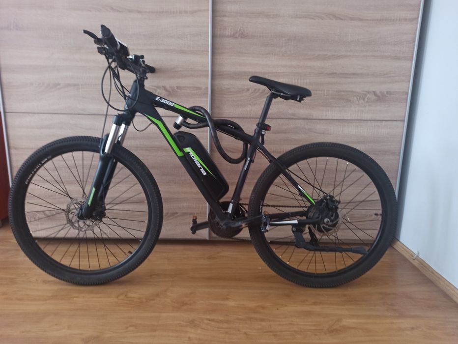 Rower elektryczny INDIANA E3000 M18 27.5 cala Czarny