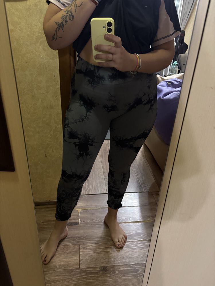 Лосини Plus size з пуш-ап ефектом