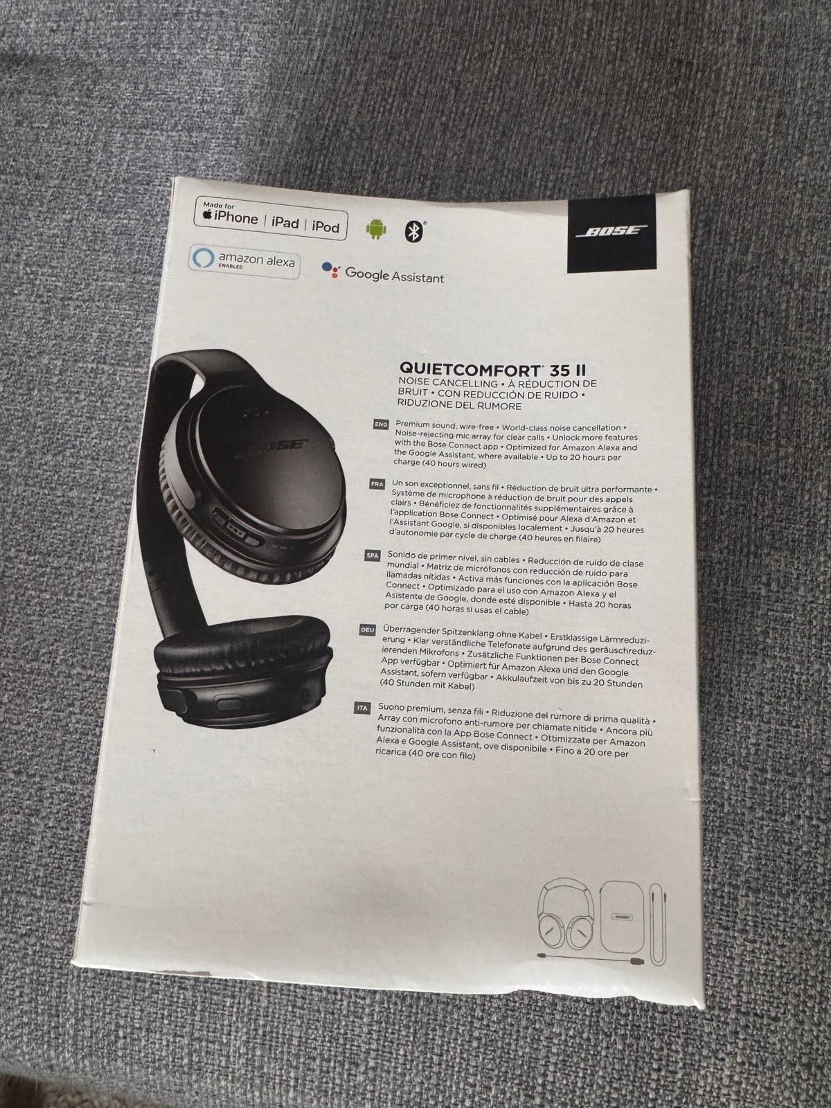 Bose Quietcomfort 35 II Pudełko