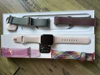 APPLE WATCH Seria 6 z EKG ,Gold Alu Pink 40MM + 5 pasków