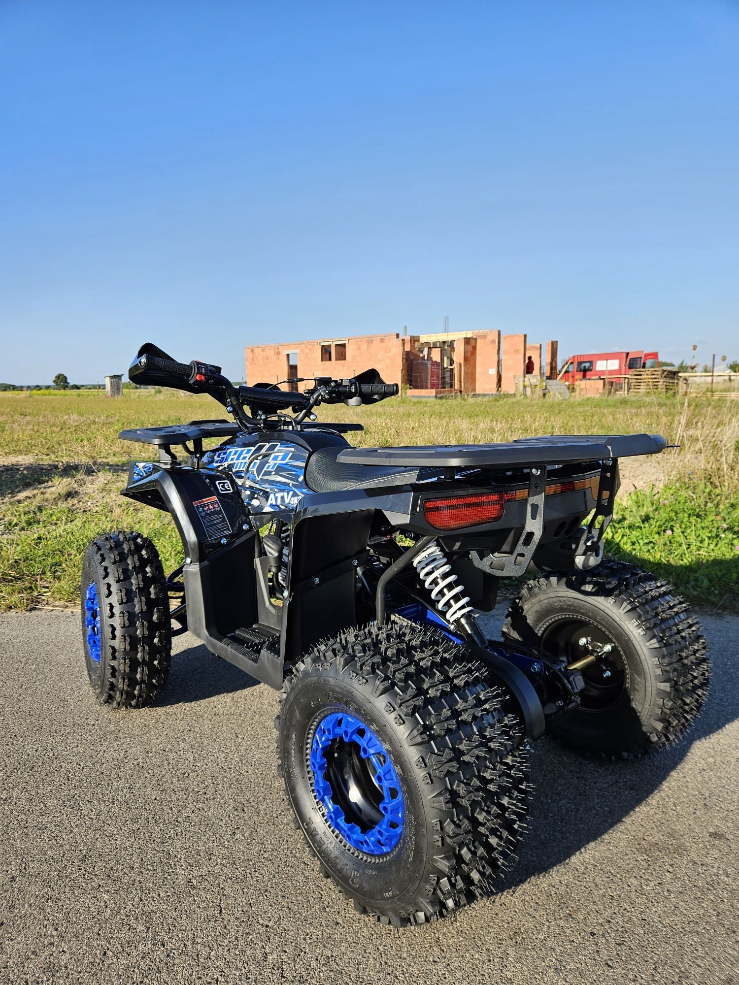 Quad ATV 125cc Duża Rama Automat 1+1 Full LED Nowy Model Transport !!