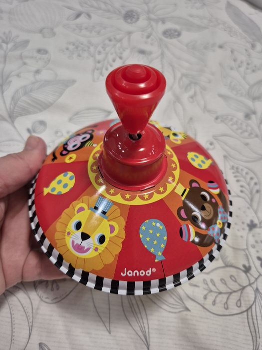Дзига юла Janod Circus Metal