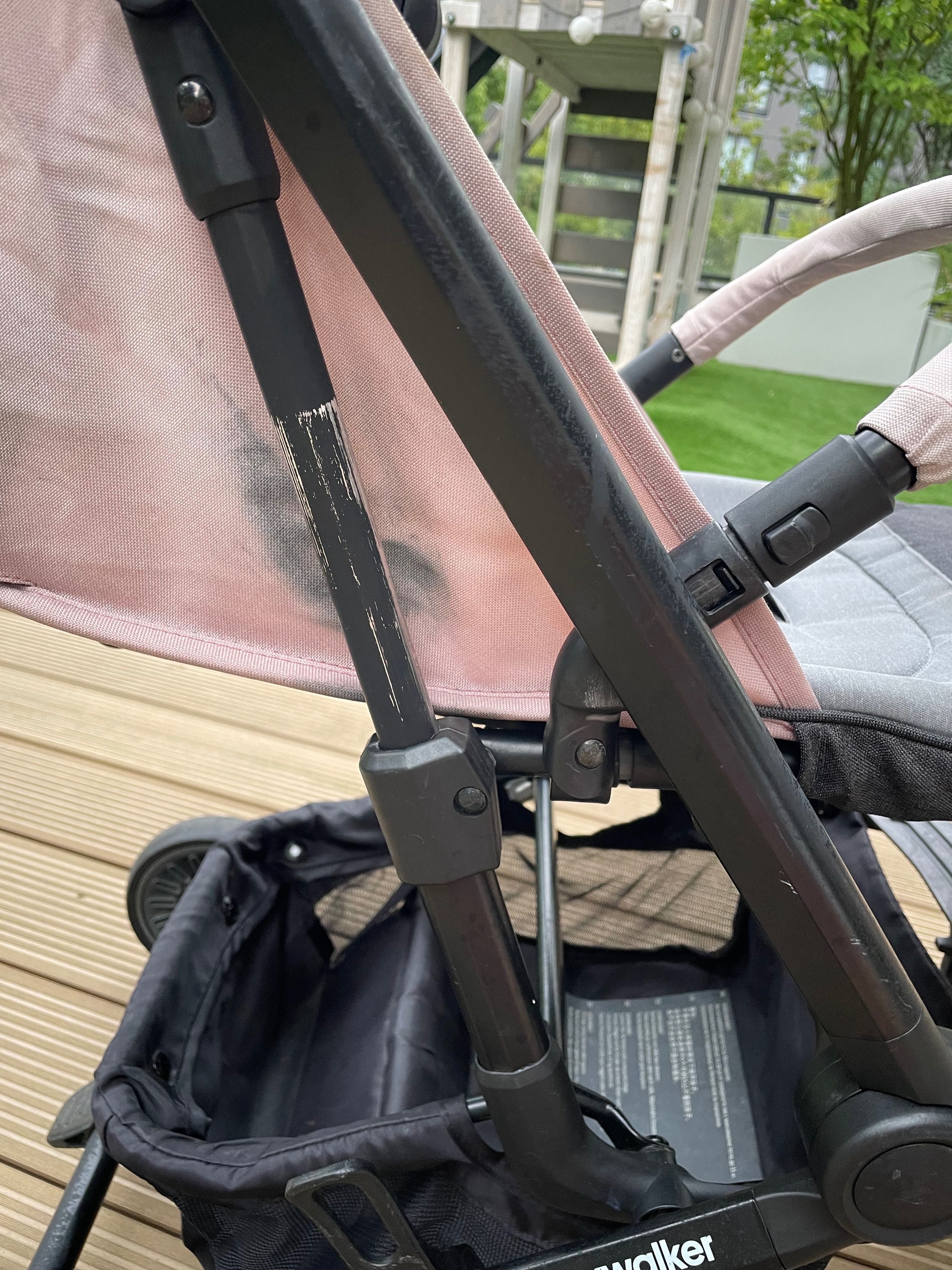 Lekki wózek spacerówka Easywalker Buggy XS do samolotu