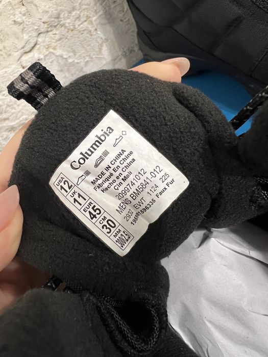 Ботинки Черевики чоловічі Columbia Firecamp Boot Black оригінал нові