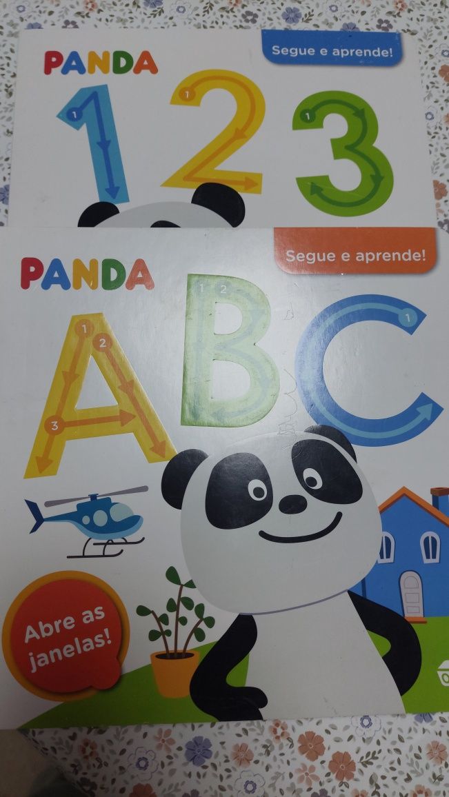 Livros 'Segue e Aprende' Panda