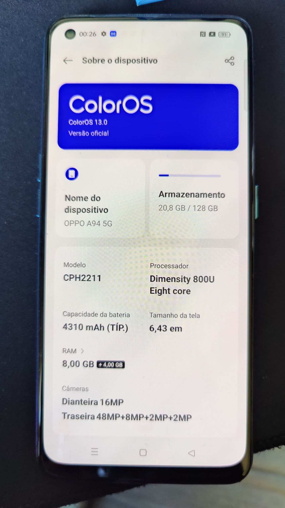 OPPO A94 5G 128gb