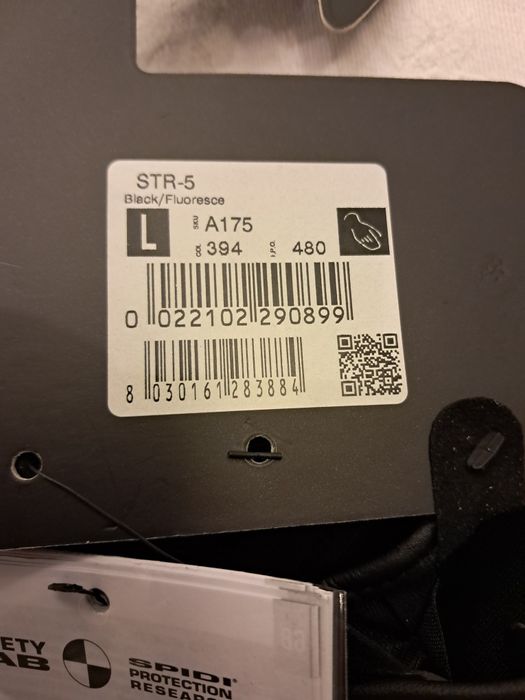 Luvas Spidi STR-5, novas