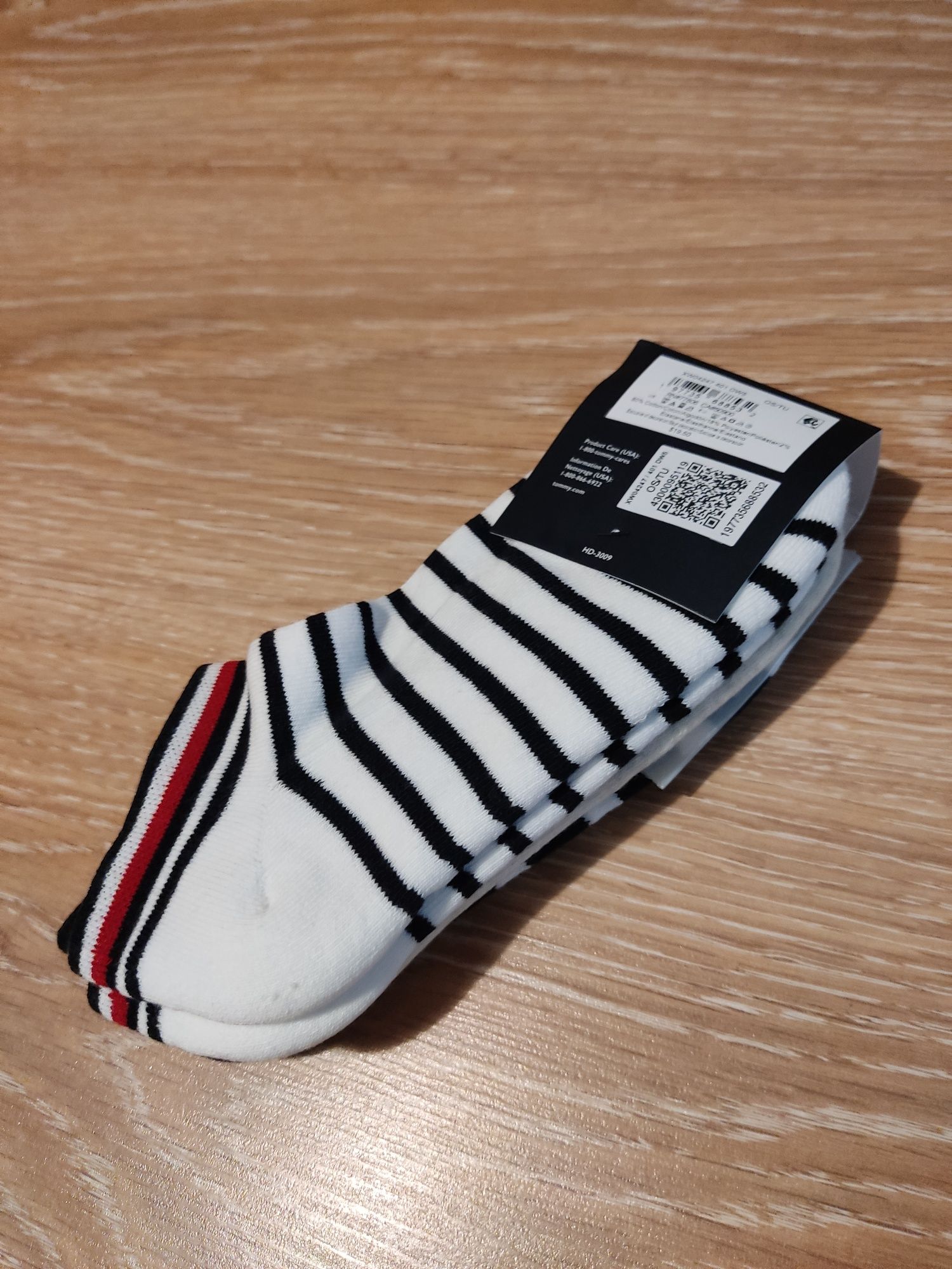Женские носки до щиколотки (3 пары) Tommy Hilfiger (новые, с биркой)