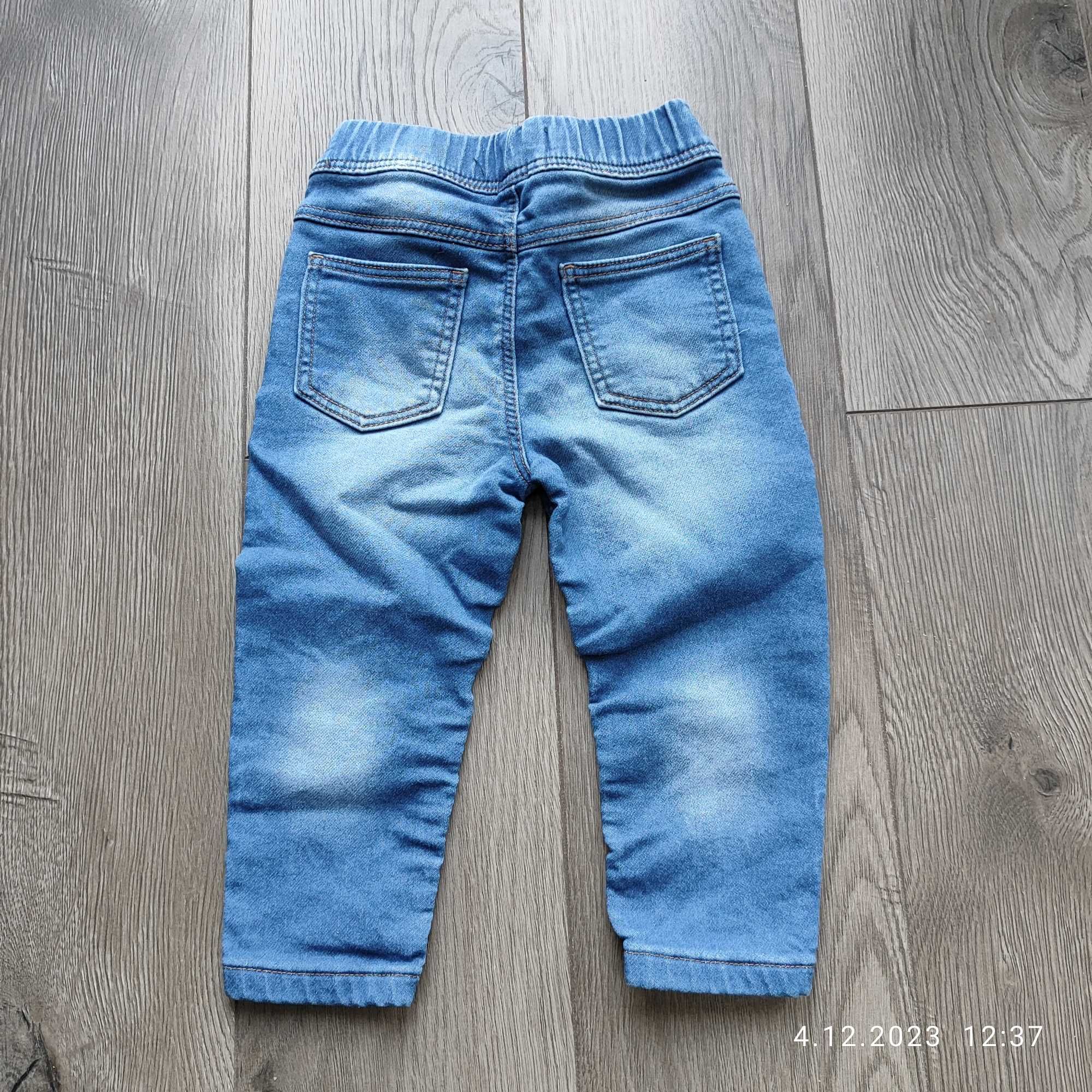 Spodnie jeansowe Denim Co rozm 86
