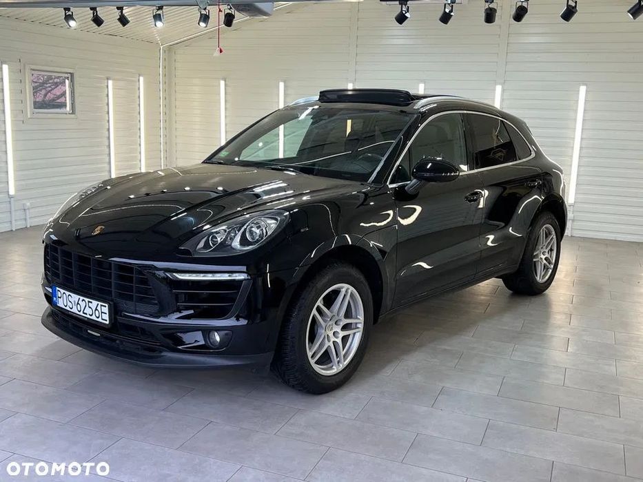 Porsche Macan SalonPolska, Serwis, Panorama, Podgrz.Kierow, karbon