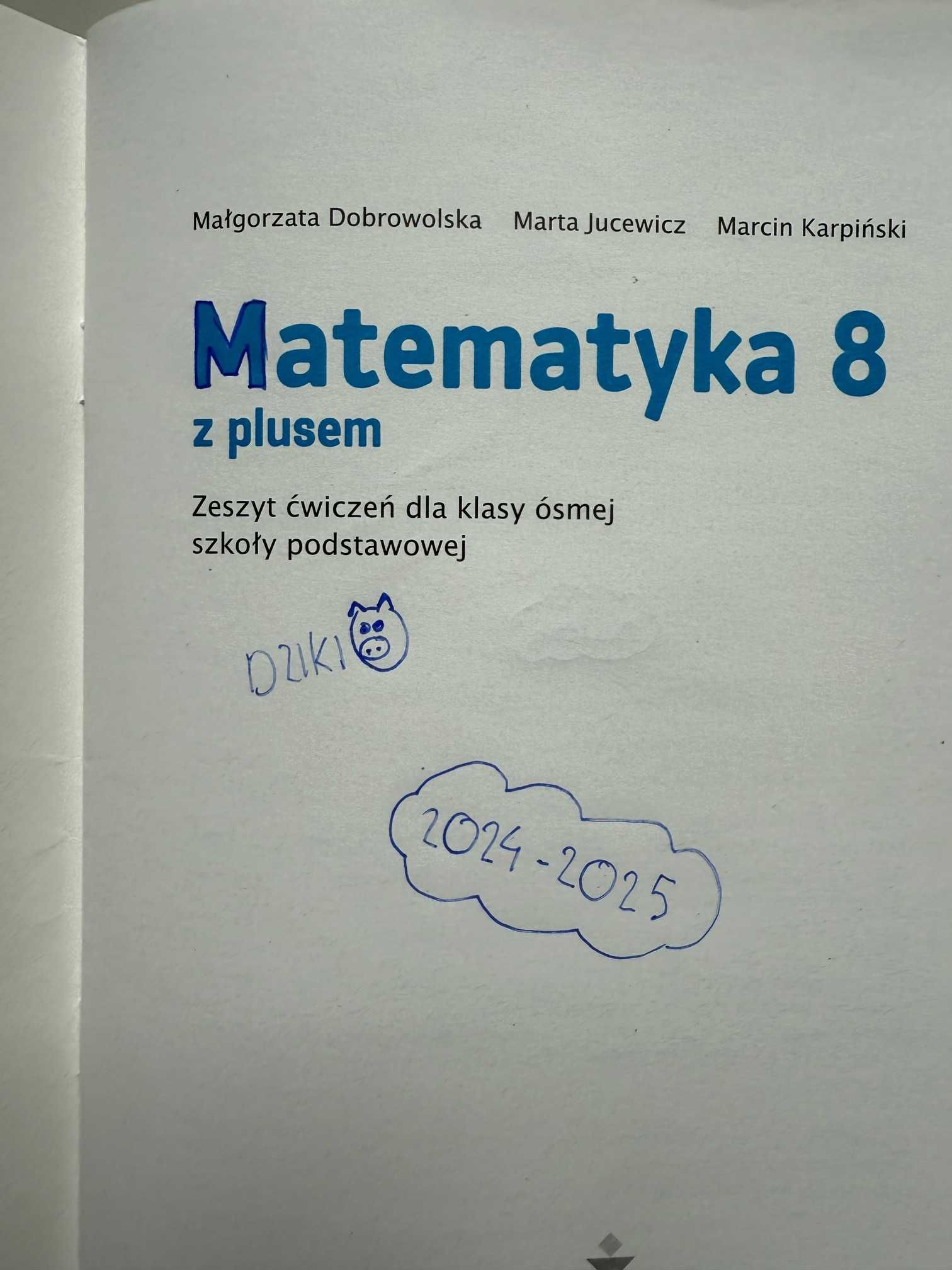 Matematyka z Plusem klasa 8. Ćwiczenia