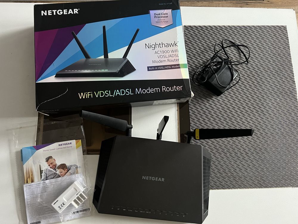 Modem router NETGEAR Nighthawk AC1900 WIFI VDSL/ADSL sprzedam !!
