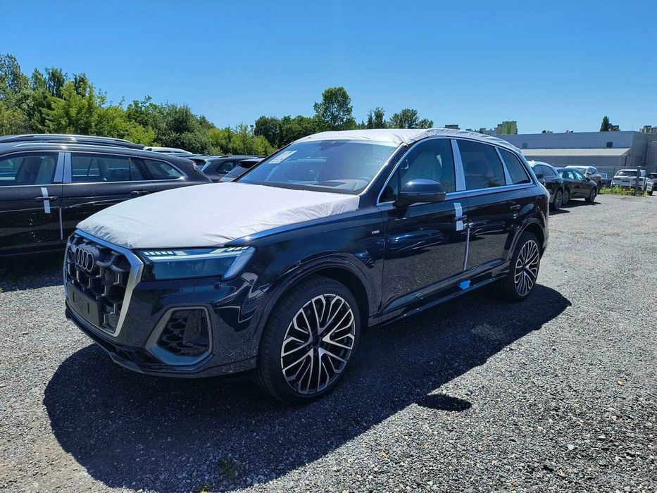 Audi Q7 Audi Q7 55 TFSI e PHEV Quattro SLine: Skrętna oś; Matrix; Hak; VAT 23%