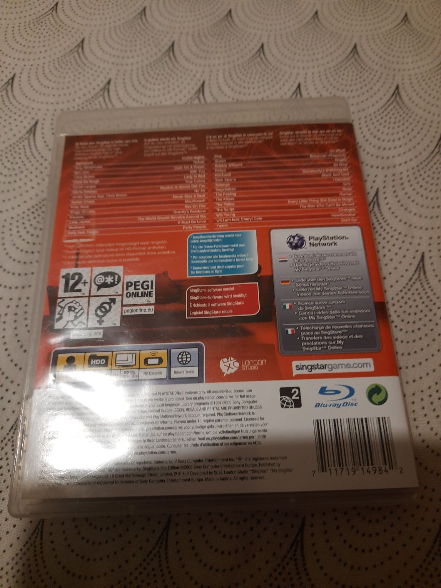 Singstar Pop Edition pl na ps3