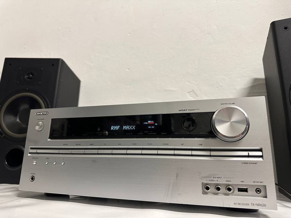 7.2AV-Amplituner Onkyo TX-NR 626,WiFi,Bluetooth 2.1,USB,3D, Spotify,HD