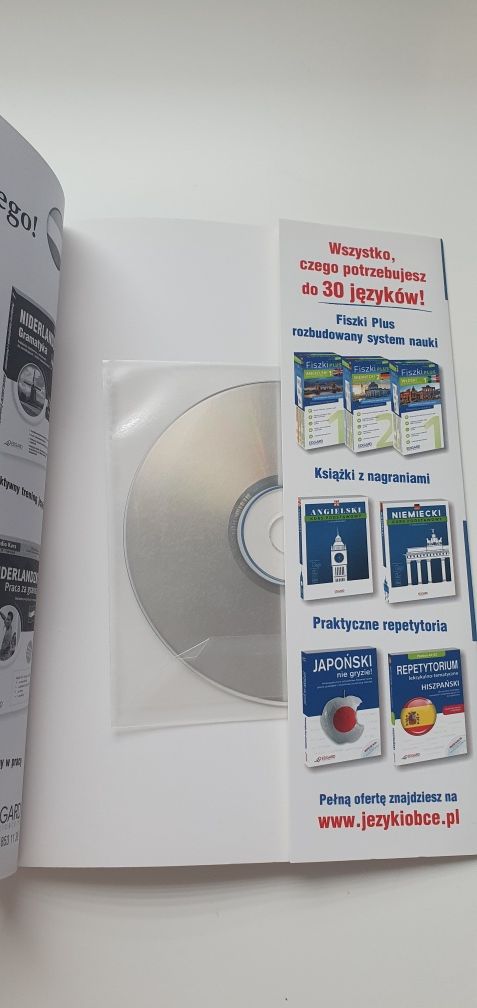 NOWY Podręcznik "Niderlandzki nie gryzie" A1-A2 wyd. Edgard płyta CD