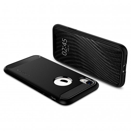 Etui Spigen do iPhone XR Rugged Armor Matte Black