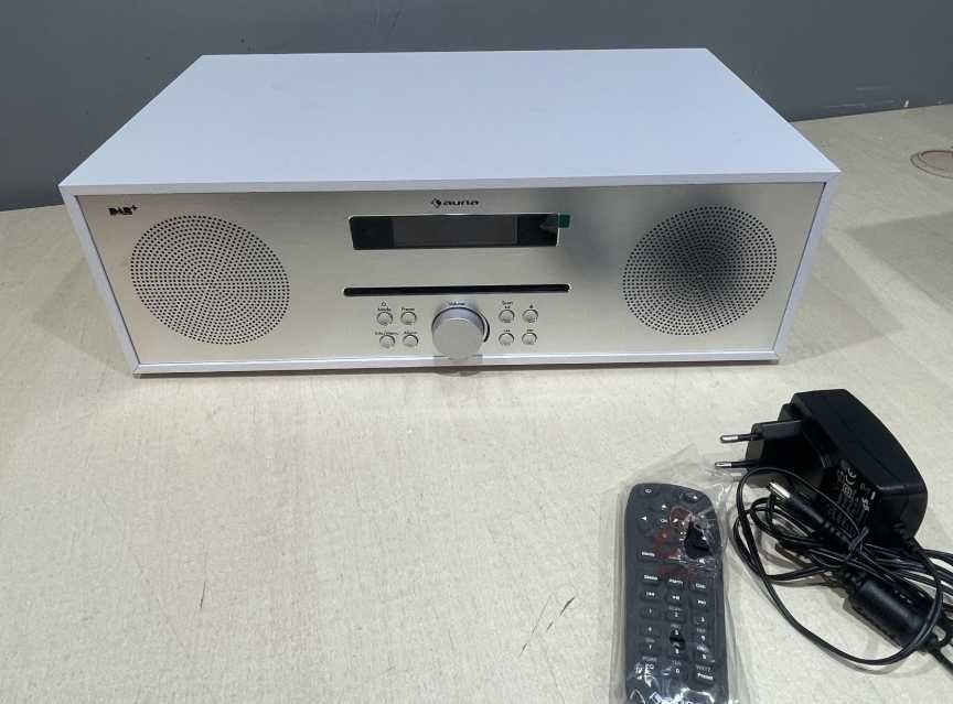 Активная колонка магнитола проигрыватель Auna Silver Star.Звук супер