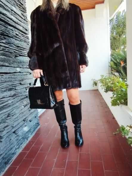 Casaco de vison como novo