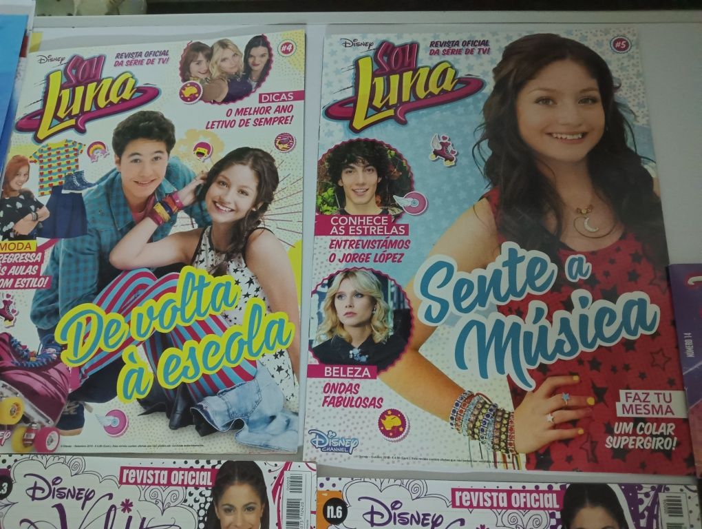 Revistas Violetta, Soy Luna, Disney